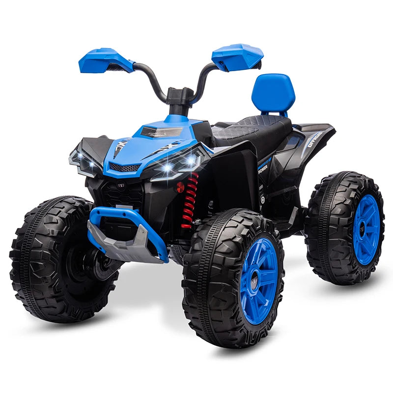 Mukidy 24V Kids Electric Four Wheeler Ride On Toy Car