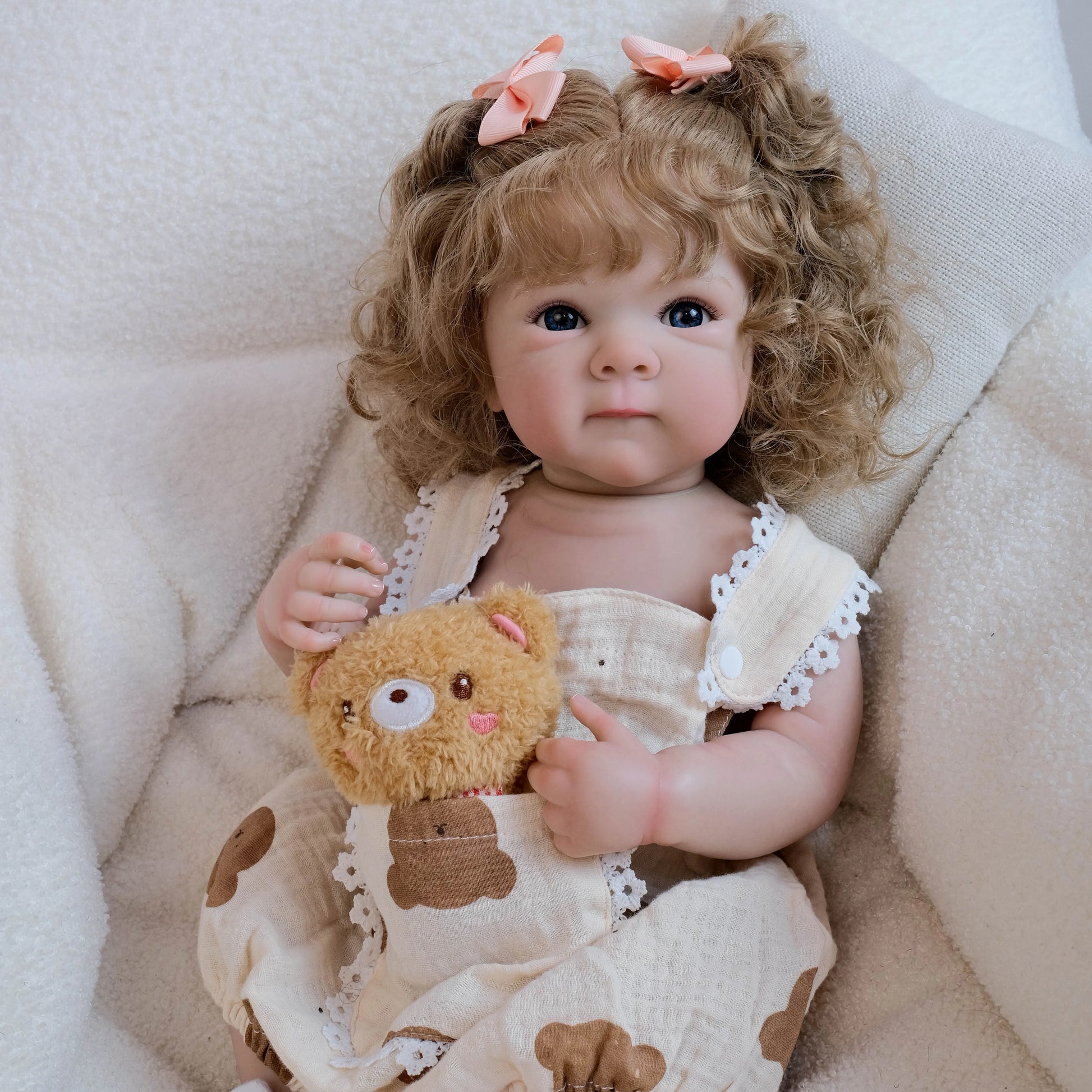 NPK Body Bettie Reborn Baby Doll With Hand Rooted Hair