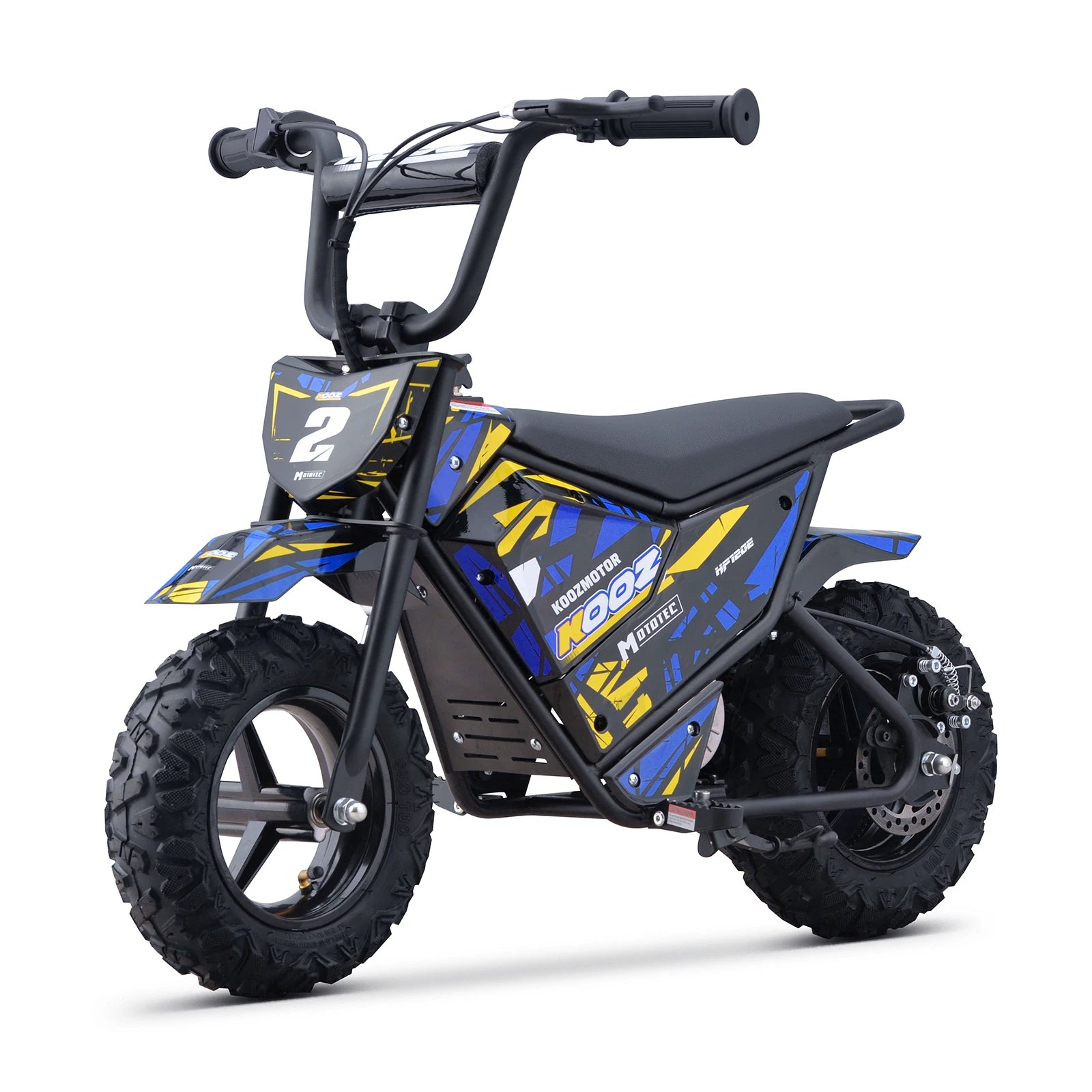 KOOZ HP120E 24V 250W Electric Motorcycle for Kids, Electric Dirt Bike Up to 10 MPH & 7.5 Miles Long-Range.