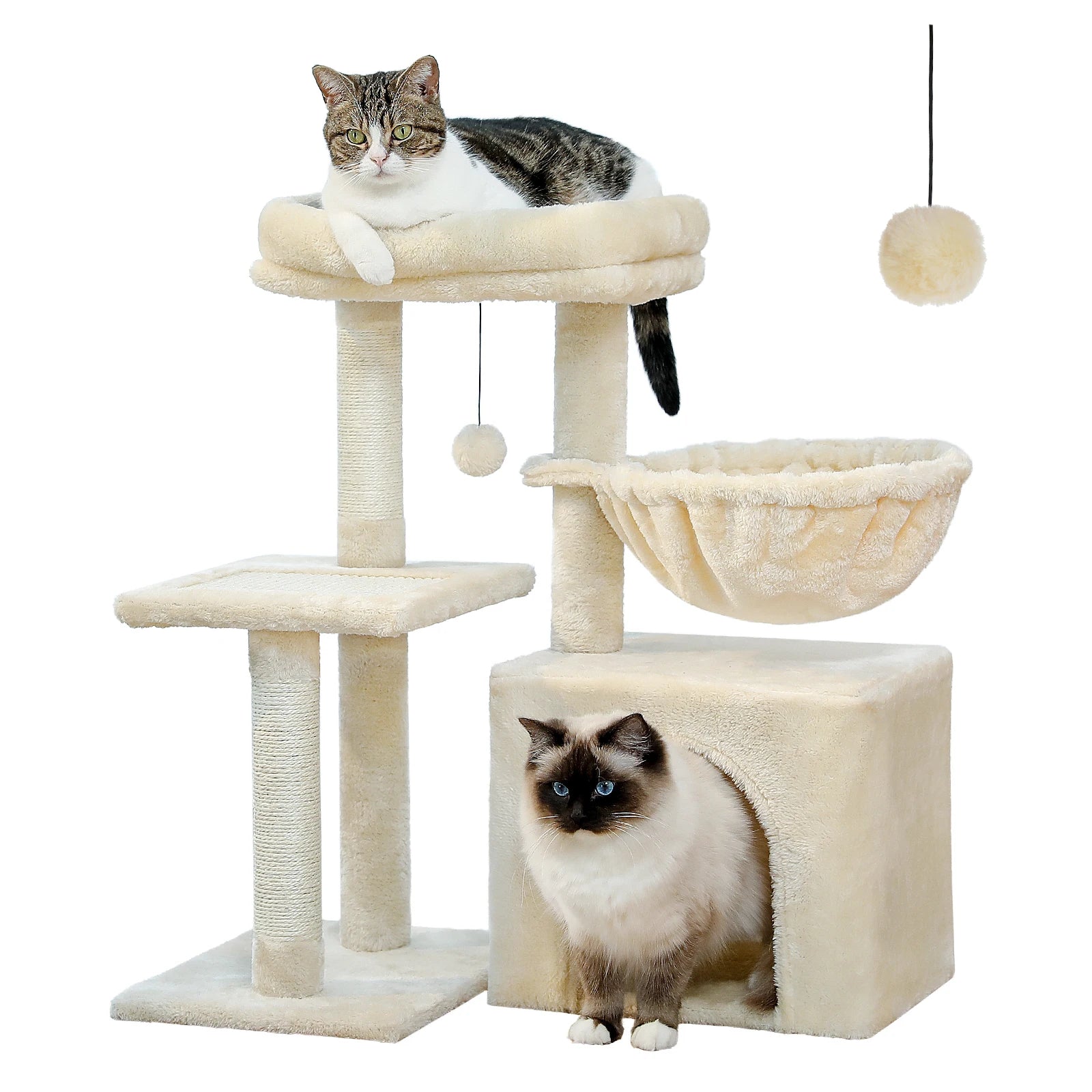 PAWZ Road Cat Tree Tower Indoor Cats Scratching Posts