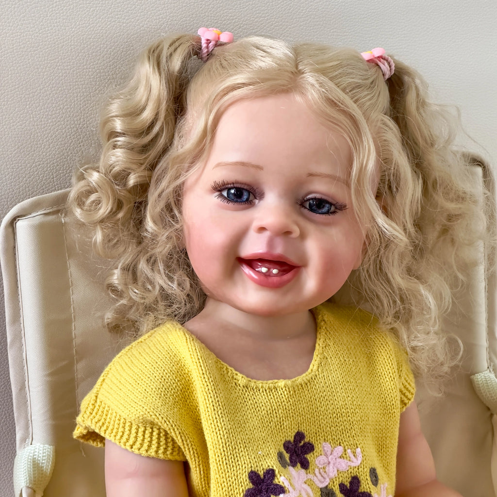 NPK Yannik Soft Silicone Real Touch Reborn Baby Girl Doll