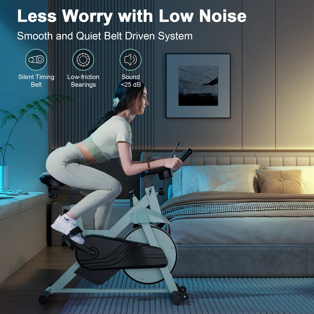 Superun 32 Level Magnetic Resistance Exercise Bike for Home Workout