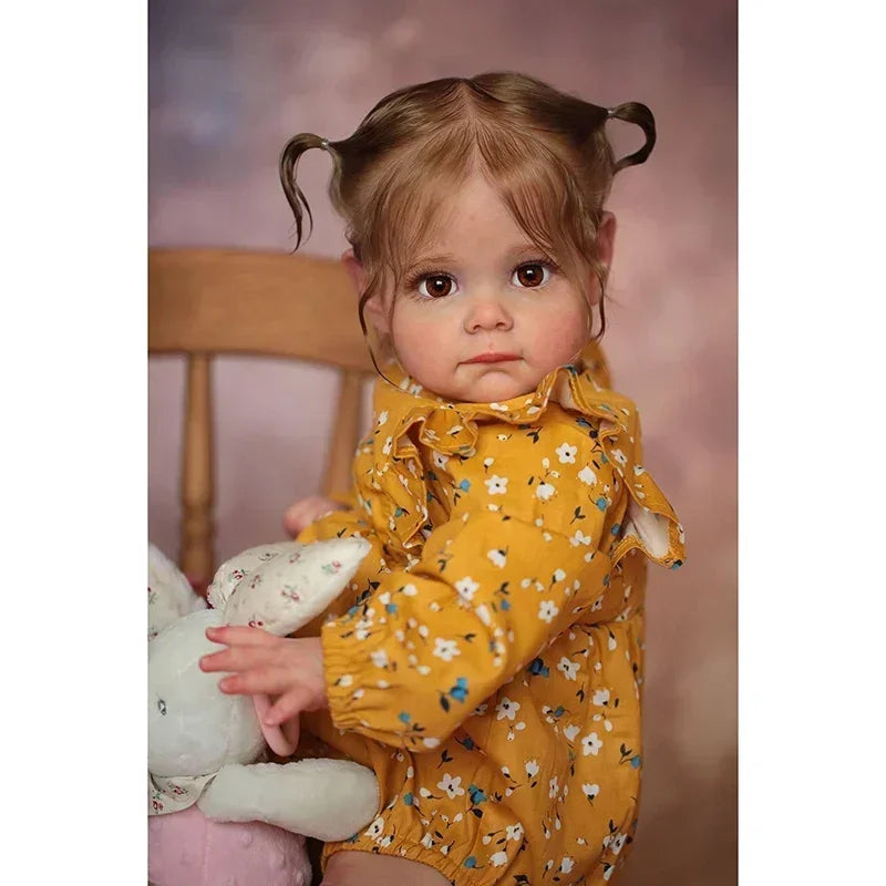 Shanghai Maggie Reborn Silicone Baby Doll Handmade