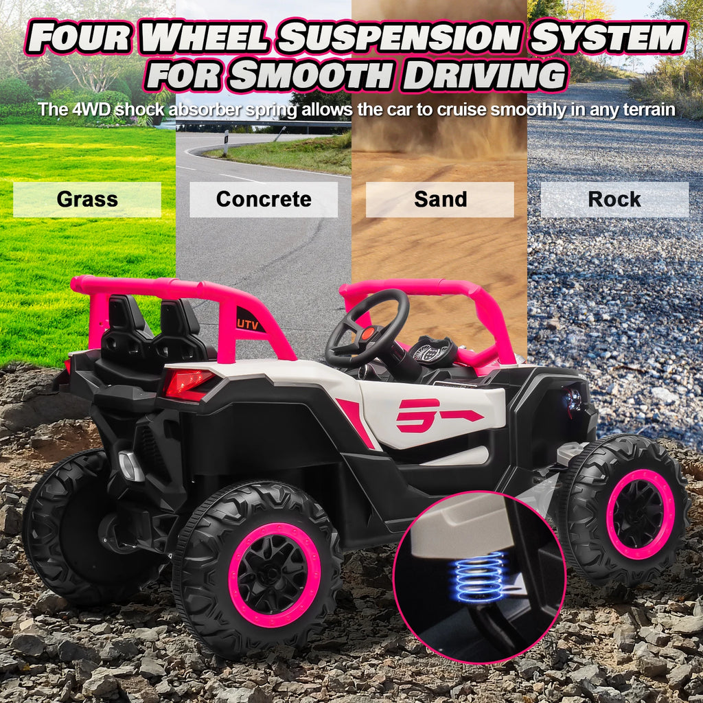 JOYRACER 24V Ride On Car for Kids With Remote Control