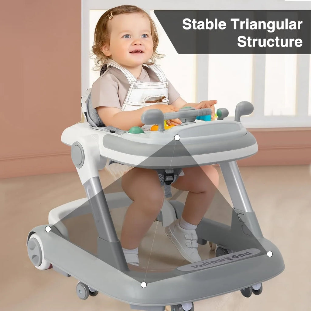 Ubravoo 2 In 1 Baby Walker With Removable Tray Music