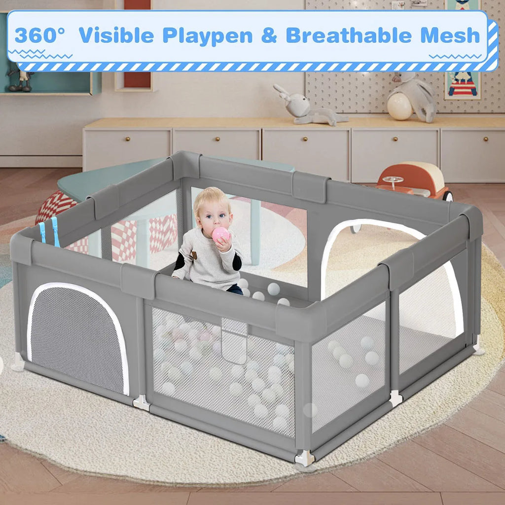 Baby Playpen For Children Play Area Indoor Safety Fence