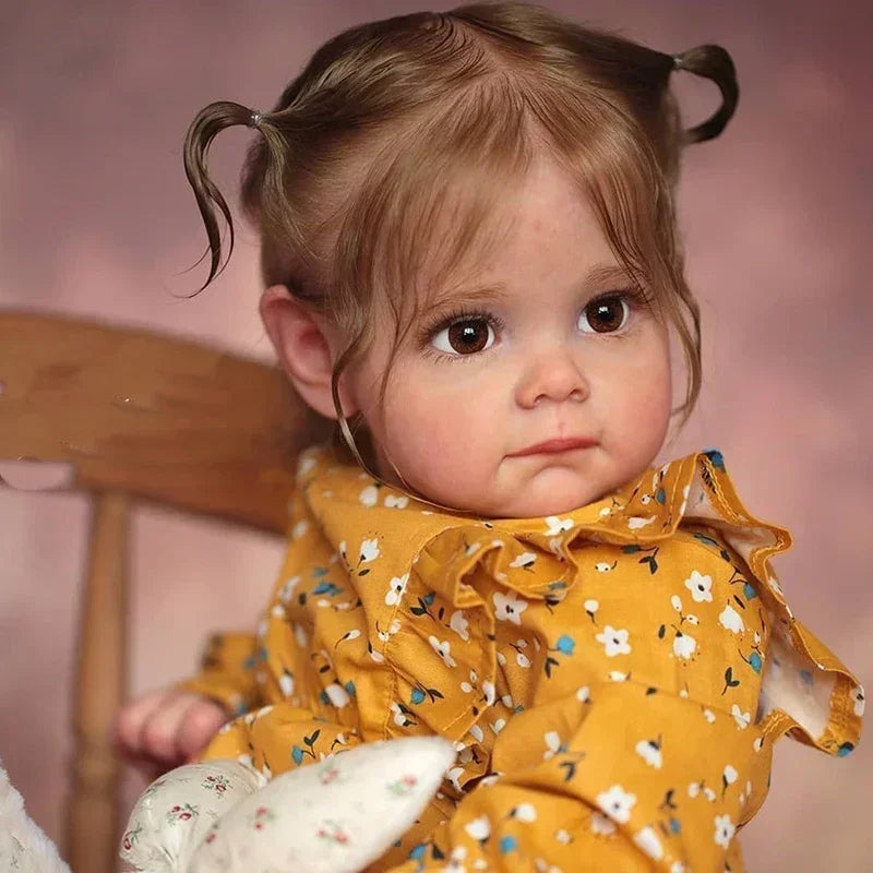 Shanghai Maggie Reborn Silicone Baby Doll Handmade