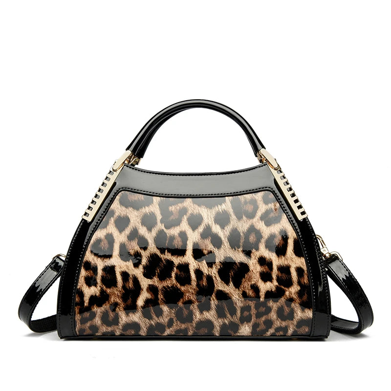Alligator Patent Leather Shoulder Crossbody Hand Bags for Women Brand Luxury Handbags Women Bags Designer Hobos Two Layers Sac