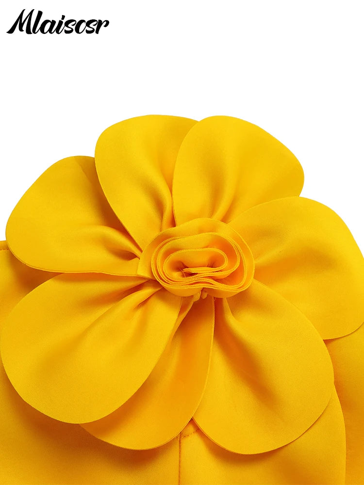 Mlaiscsr Off The Shoulder Petal Sleeve Midi Dress With Sash