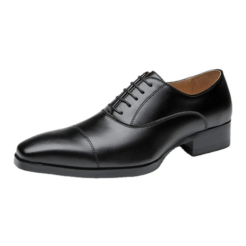 COZOK Genuine Leather Men's Dress Shoes Oxford Derby